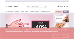 Desktop Screenshot of perfectnails.hu