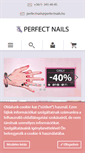 Mobile Screenshot of perfectnails.hu